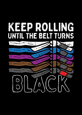 Keep Rolling Belt Black