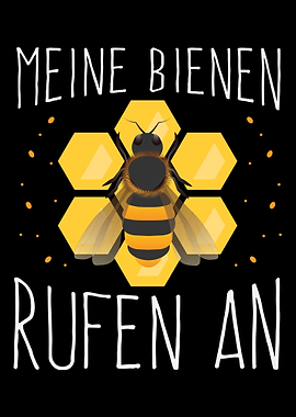 bee wasp fun funny gift be