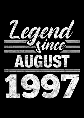 Legend Since August 1997