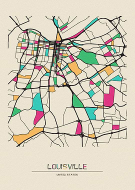 Louisville Map