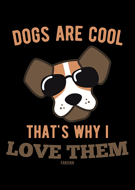 I Love Dogs dog lover gift