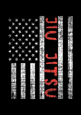 US Flag Jiu Jitsu