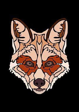 Fox Illustration Of Ethnic