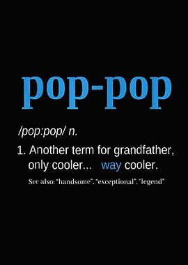 Pop Pop Gifts Grandpa Fath