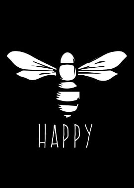 bee wasp fun funny gift be