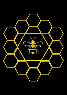 bee wasp fun funny gift be