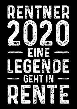 Rentner 2020 Eine Legende