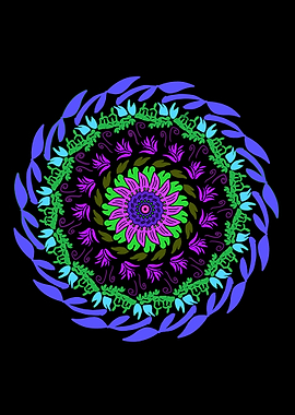 Colorful Mandala Art Desig