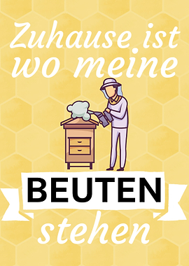 Zuhause meine Beuten Imker