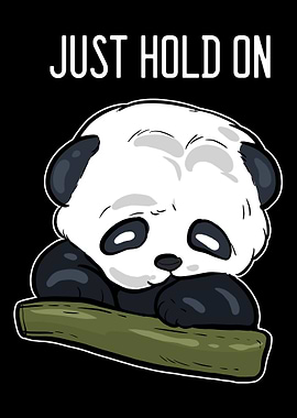 Panda Hold On Optimistic P