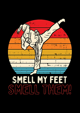 Smell Feet Girl Kick
