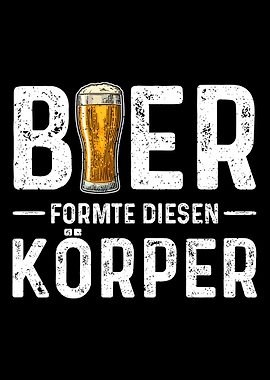 Bier Formte Diesen Krper