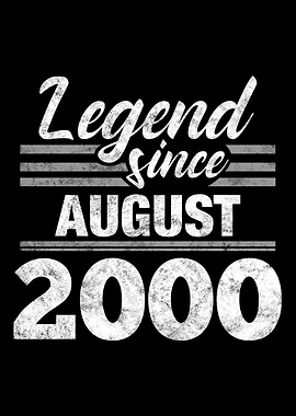 Legend Since August 2000