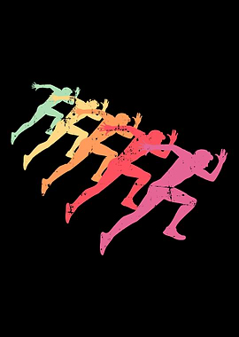 Running Marathon Runner