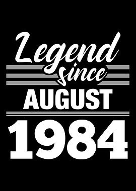 Legend Since August 1984