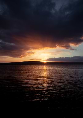 Belfast lough Sunset