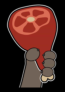 Dog Butcher Ham Gift