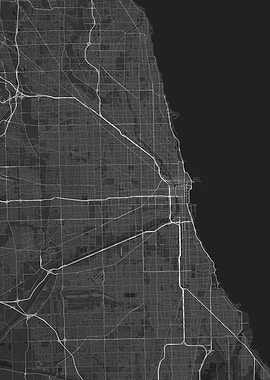 Chicago USA Map