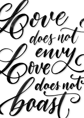Love Does Not Envy