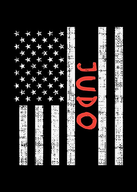 USA Flag Judo