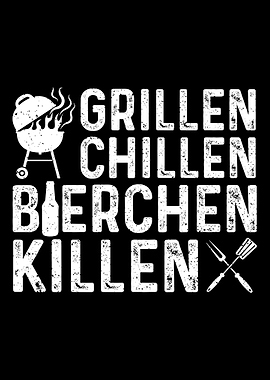 Grillen Chillen Bierchen K