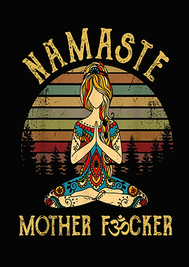 Funny Yoga Humor Namaste