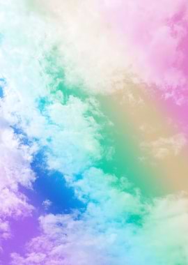 Unicorn Rainbow Clouds 1