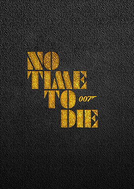 No time to die James Bond