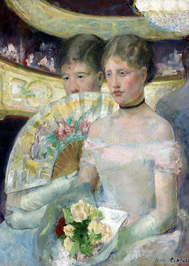 Mary Cassatt The Loge