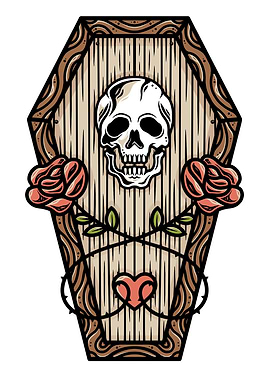 Dead Love Roses Tattoo Art
