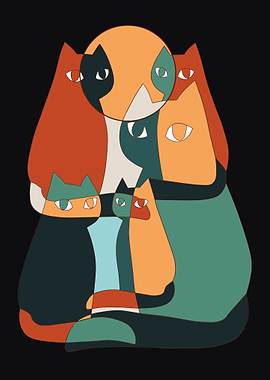 Colorful Cats Kitten Owner