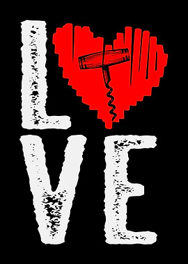 Wine Love Corkscrew