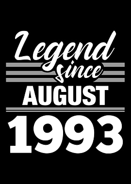 Legend Since August 1993