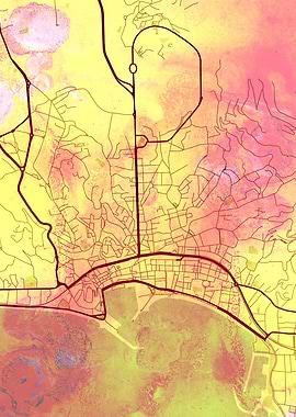 Casablanca Street Map