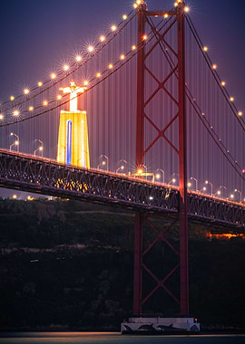 The bridge Lisbon Portugal
