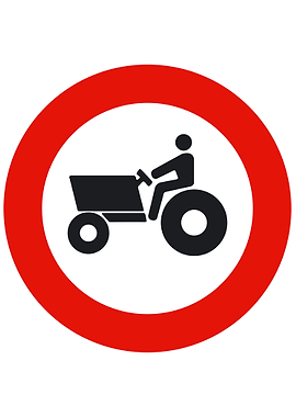 Spain Road Sign