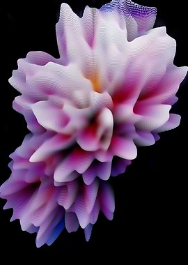 Abstract floral background