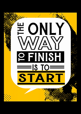 Motivation Quote Start