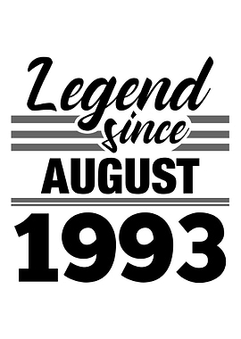 Legend Since August 1993