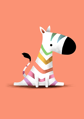 Colorful Zebra