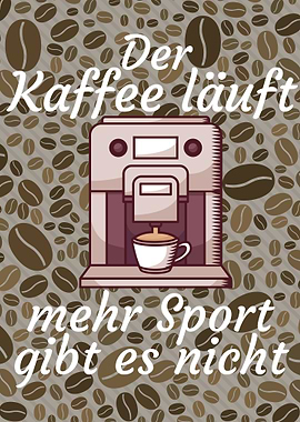 Kaffee laufen Sport