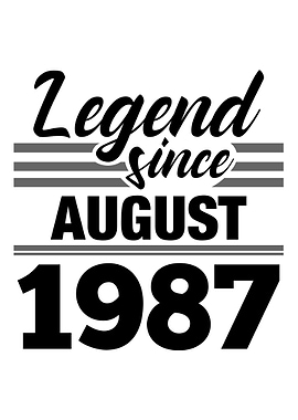 Legend Since August 1987