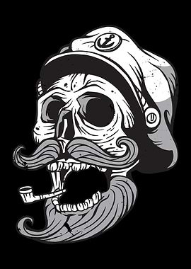 Pirate Skull Seafarrer