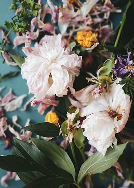 Peonies bouquet