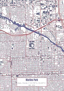 Marlins Park Map
