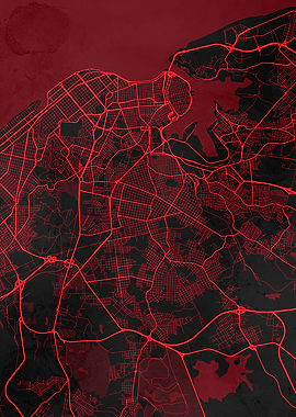 Havana Street Map