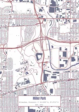 Miller Park Map