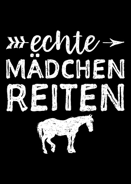 Echte Mdchen Reiten