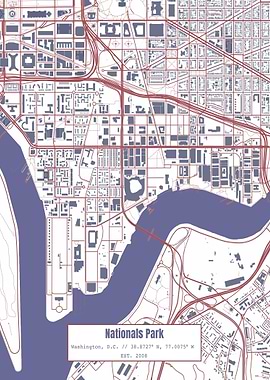 Nationals Park Map