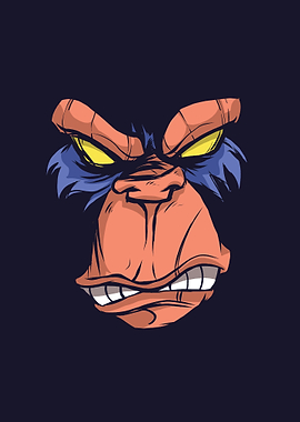 Angry Ape Monkey
